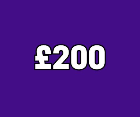 £200 CASH