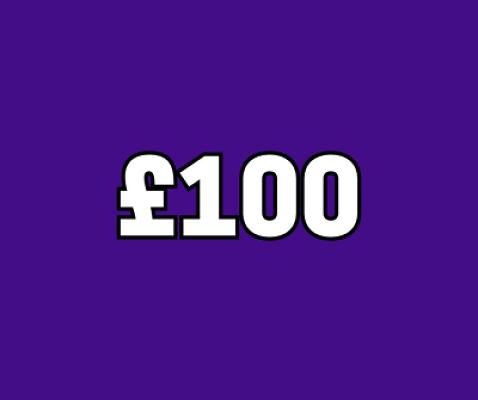 £100 CASH