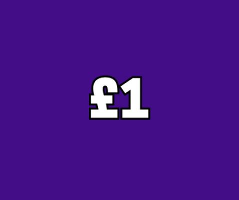 £1 SITE CREDIT