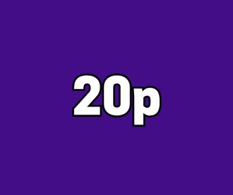 20p SITE CREDIT