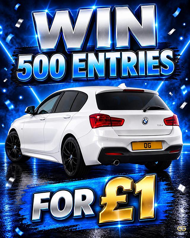 500 x Tickets Into BMW