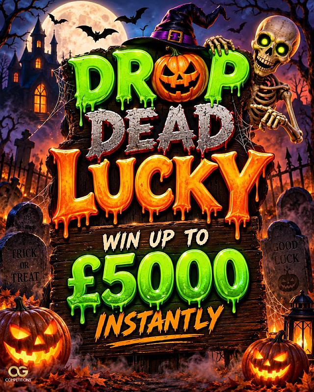 Drop Dead Lucky £500 Cash