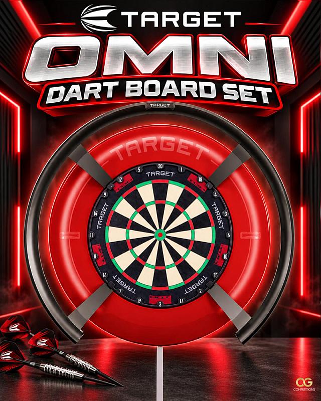 Low Odds Omni Dart Board Set OR £425 Cash