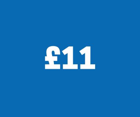 £11 SITE CREDIT