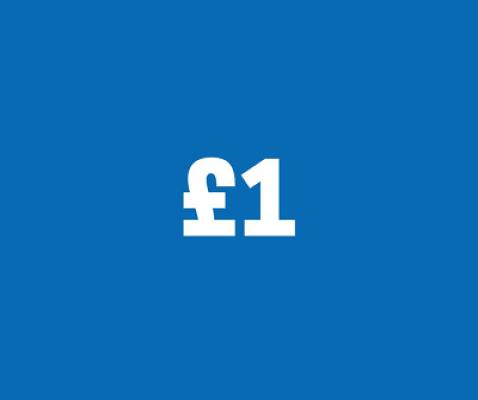 £1 SITE CREDIT