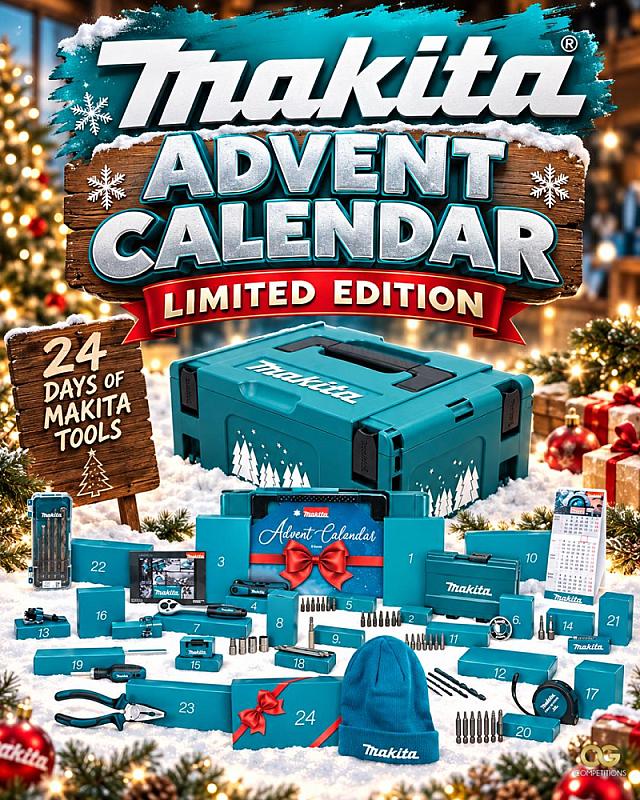 Makita Advent Calendar OR £75 Cash