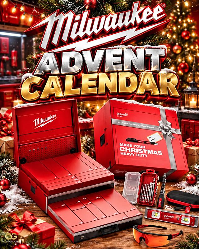 Milwaukee Advent Calendar OR £80 Cash