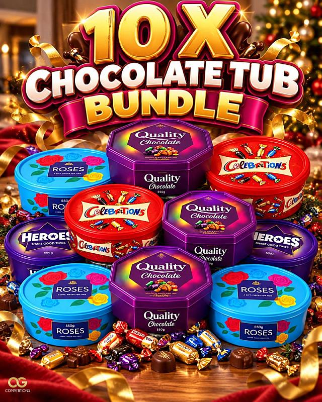 10 x Chocolate Tub Bundle