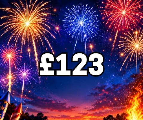 £123 CASH