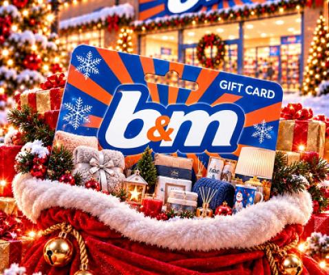 £100 B&M GIFT CARD 🎅