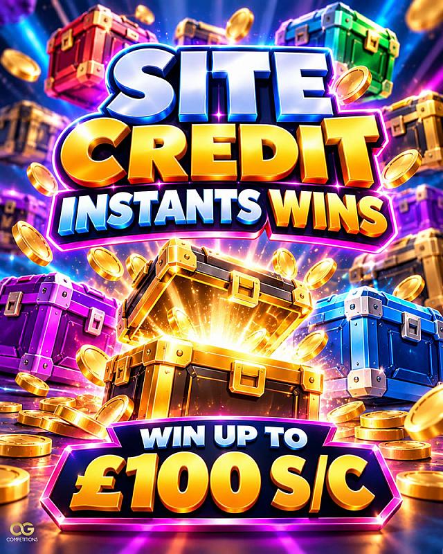 £100 Site Credit With Instants