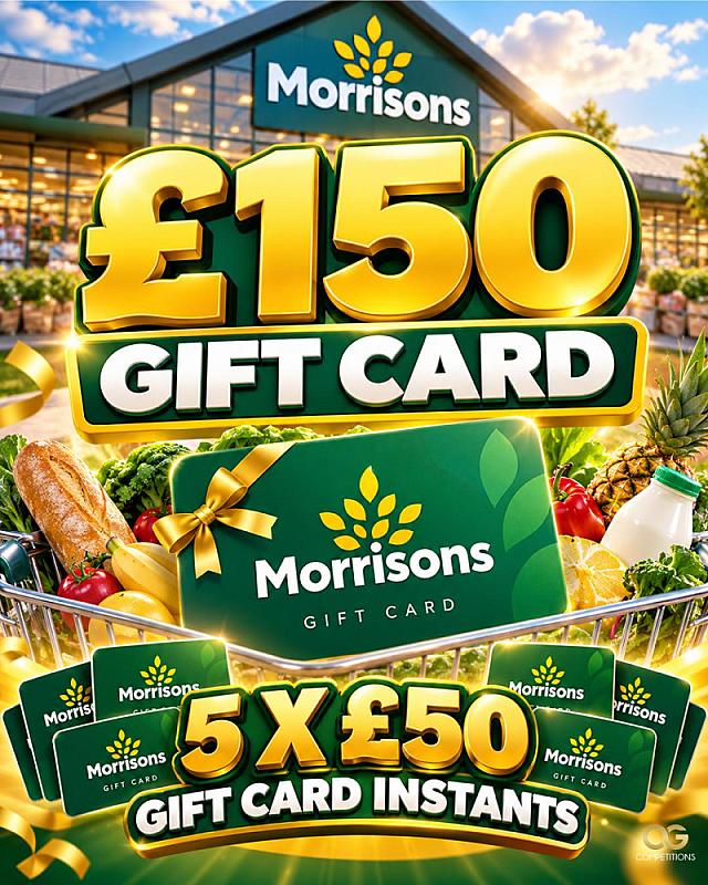 £150 Morrisons Gift Card With Instants