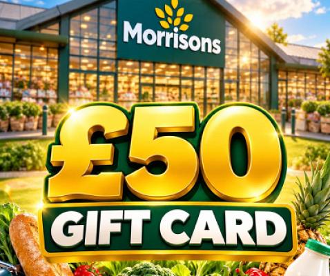 £50 MORRISONS GIFT CARD