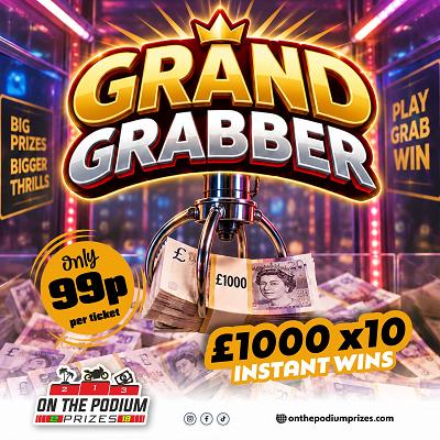 GRAND GRABBER - 10 X £1000 INSTANT WINNER