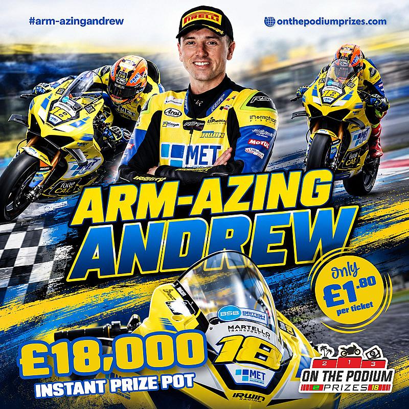 ARM-AZING ANDREW! - £18,000 INSTANT WINNER 