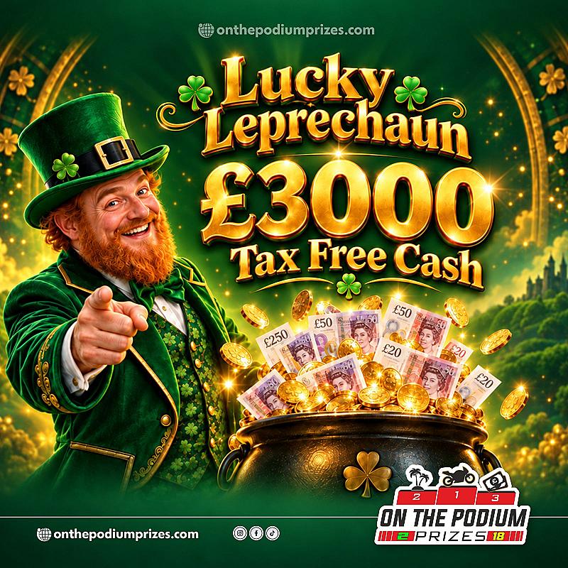 LUCKY LEPRECHAUN £3000 END PRIZE!