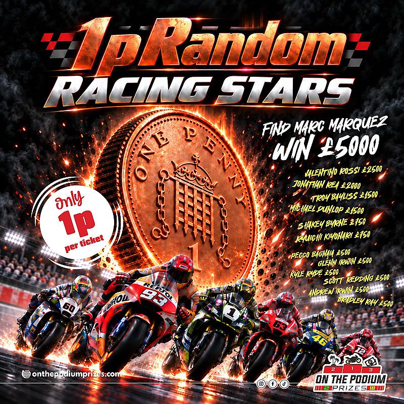 1P RANDOM RACING STARS!
