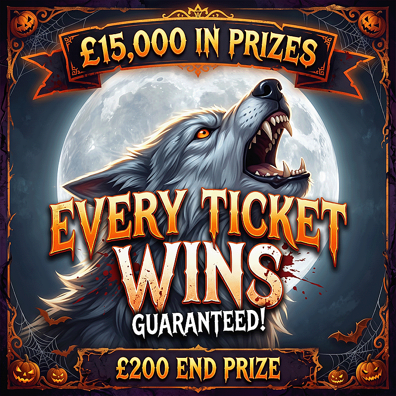 🐺£15K PRIZE EVERY TIME!🩸  - £200 END PRIZE