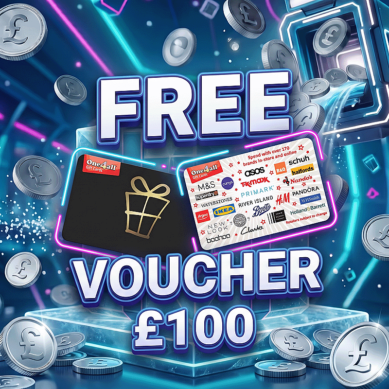🆓 £100 "One4All" Voucher!