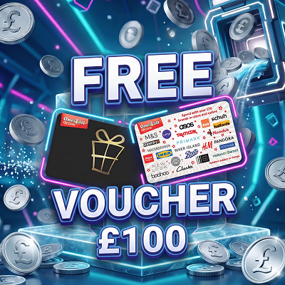 🆓 £100 "One4All" Voucher!