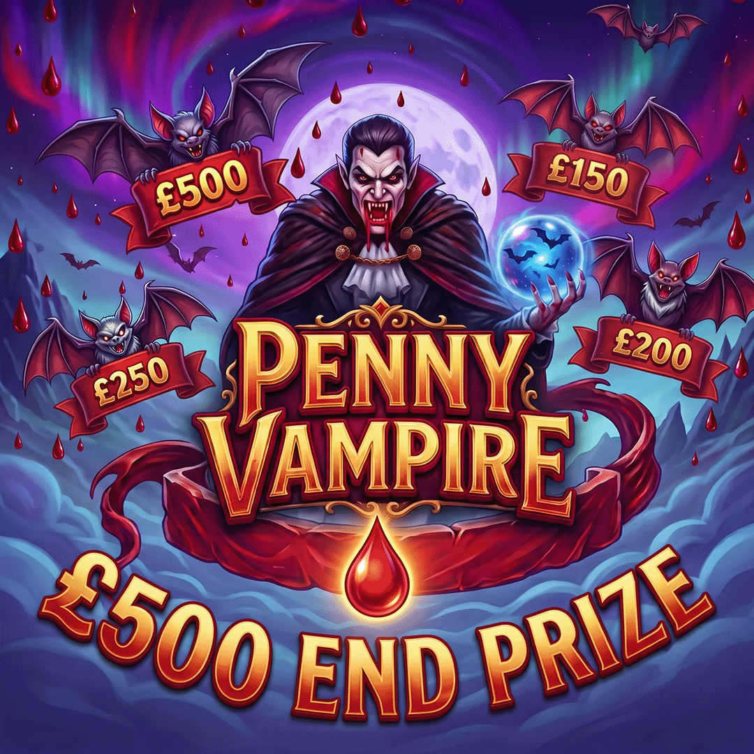 🩸PENNY VAMPIRE🧛- £500 END PRIZE