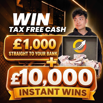 💷£1,000 CASH + £10K Instant Wins!💷