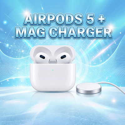  AirPods 5 + Mag Charger | or £100 CASH