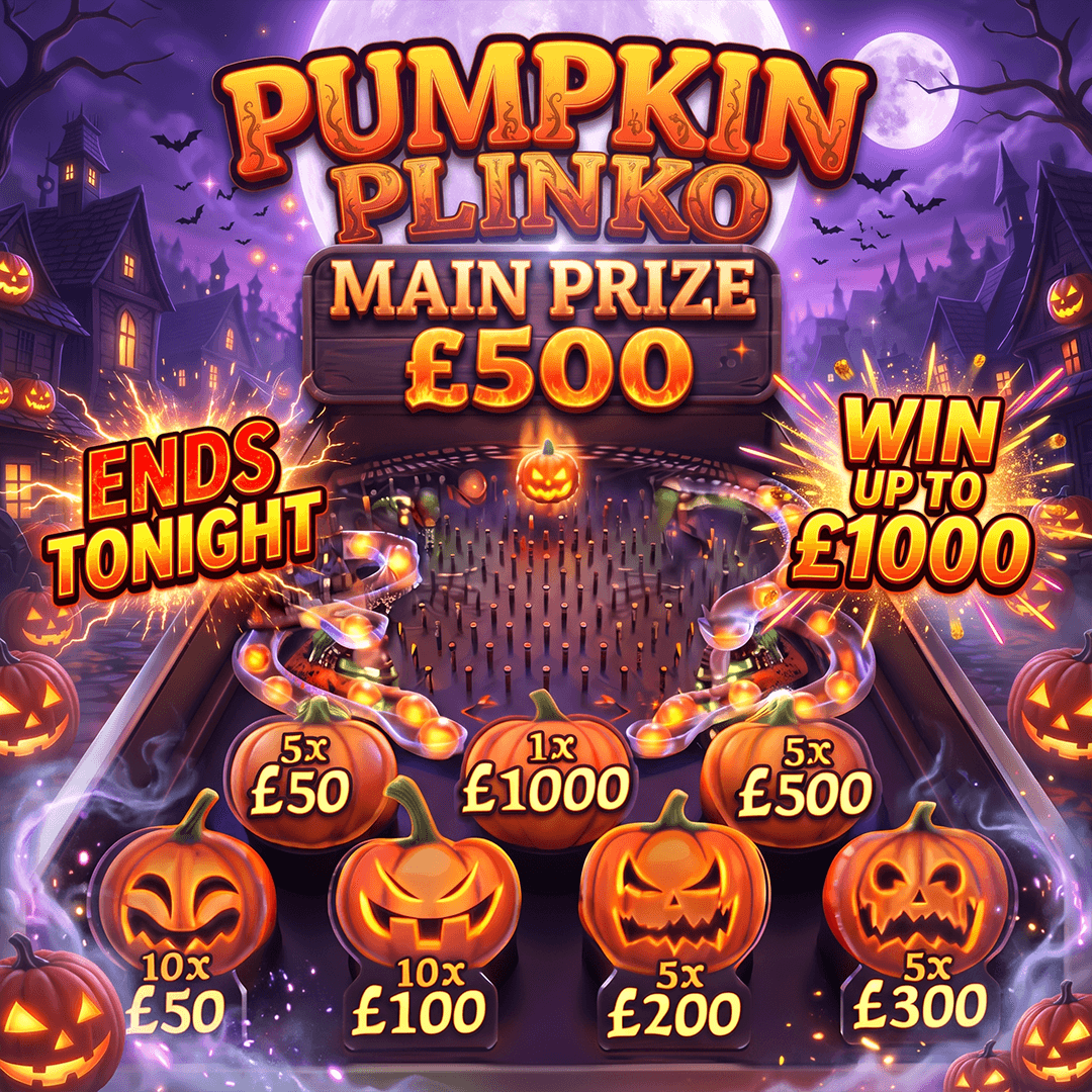 🎃PUMPKIN PLINKO! 🎃 - £500 END PRIZE