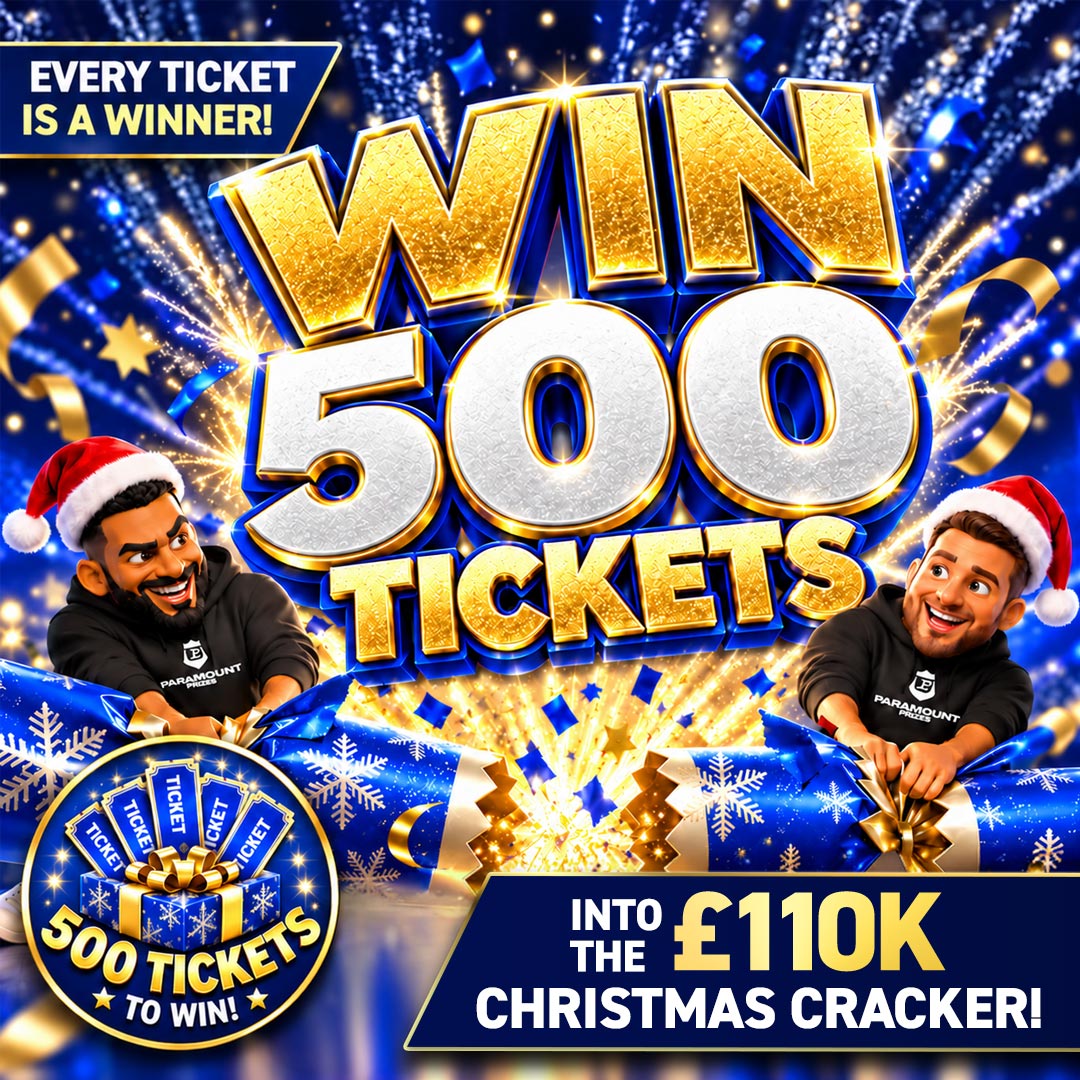 500 Tickets into Christmas Cracker