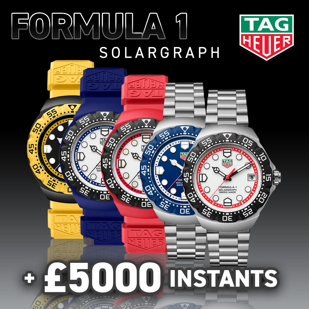 Tag Heuer Solargraph F1 + £5k Instants!