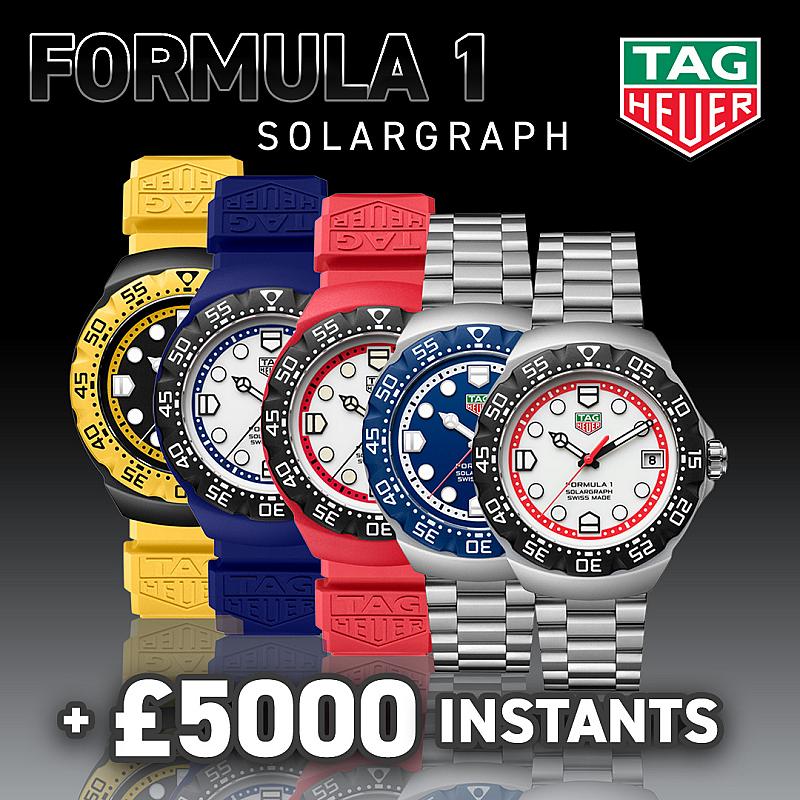 Tag Heuer Solargraph F1 + £5k Instants!