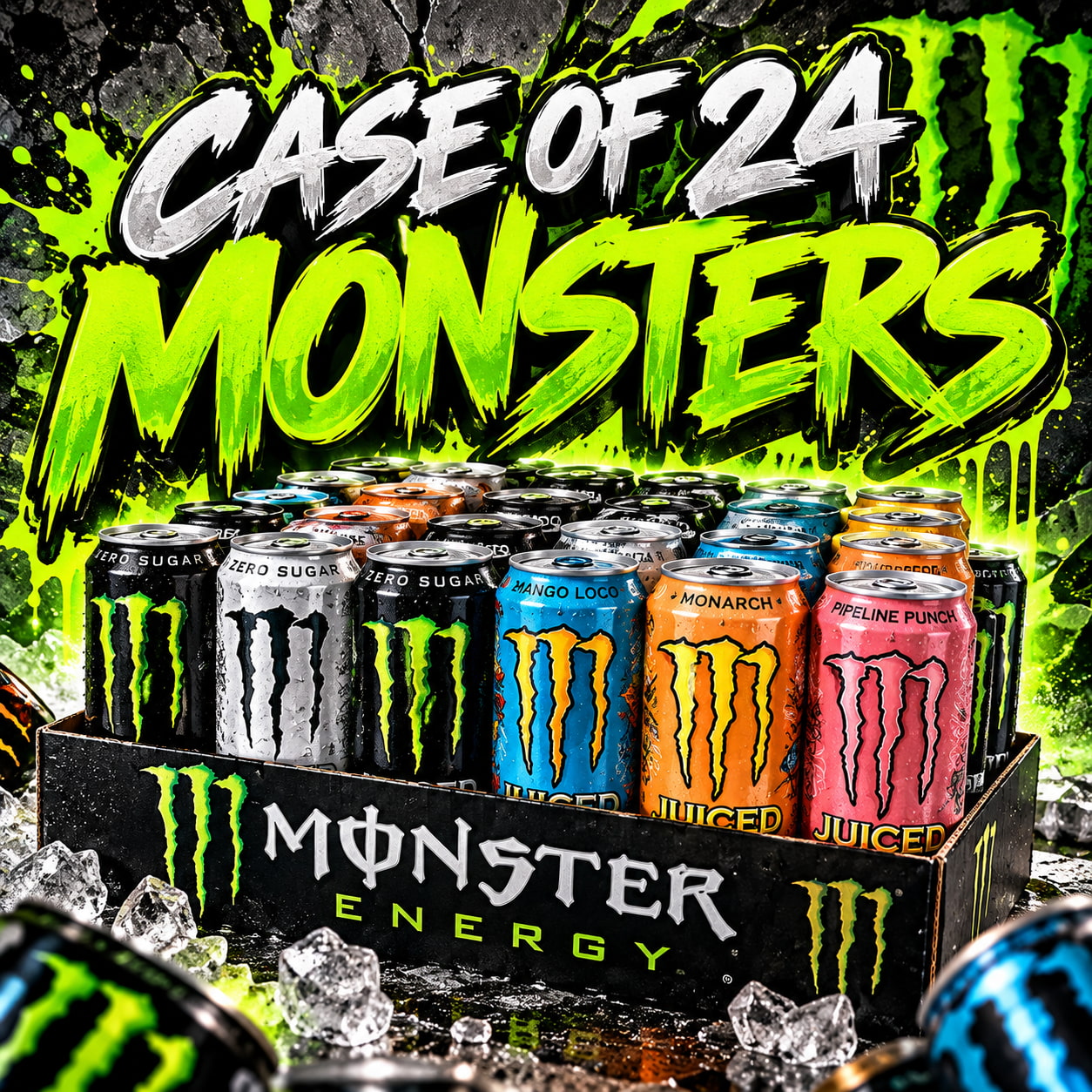 Case of 24 Monsters 