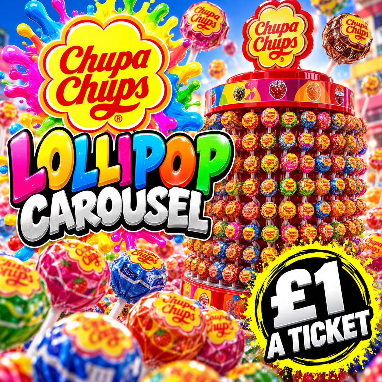 Chupa Chups Lollipop Carousel