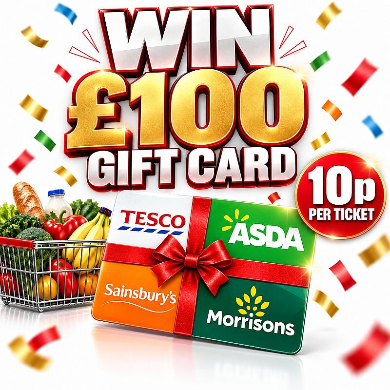 £100 SHOPPING GIFT CARD
