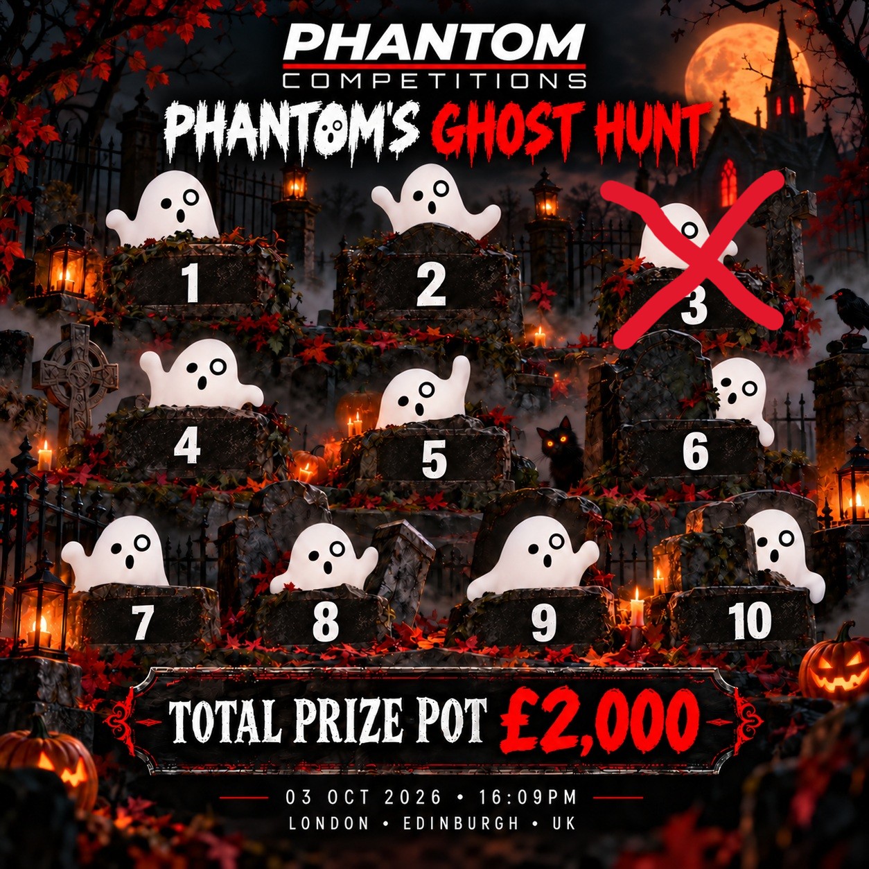 Ghost Hunters! 👻Mystery instant wins
