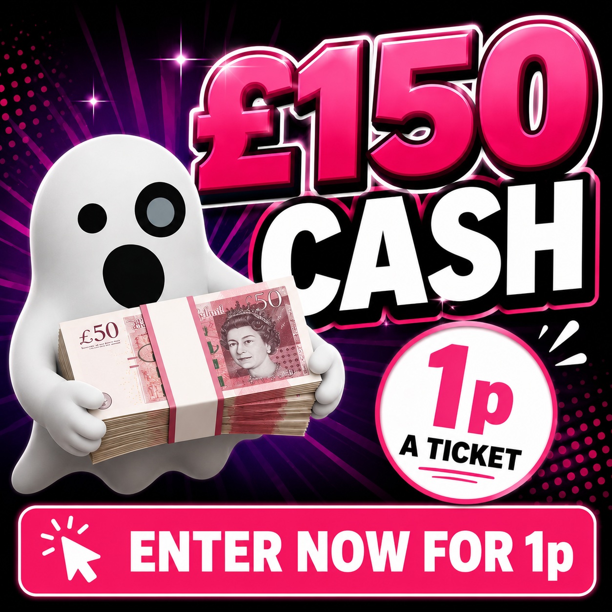 £150 Cash for 1p