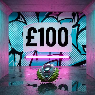 A Silver Conker: £100 Cash