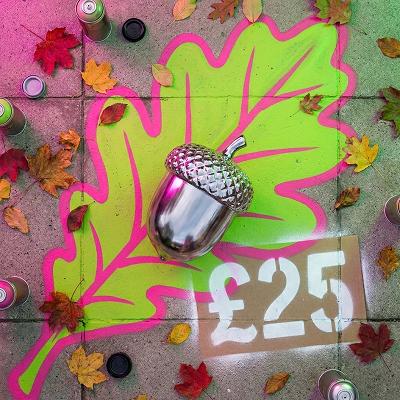 A Silver Acorn: £25 Cash