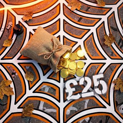 A Bag of Coins: £25 Cash