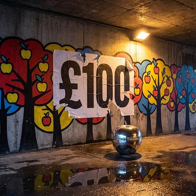 A Silver Apple: £100 Cash