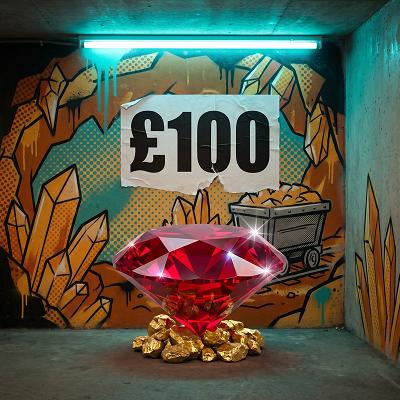 A Ruby: £100 Cash