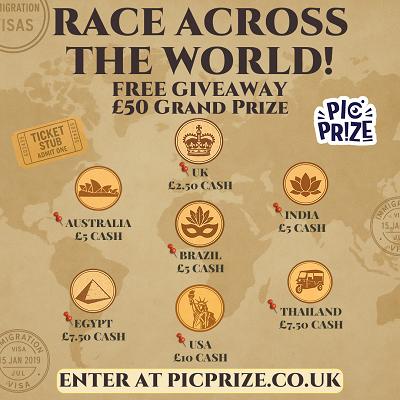 Race Across the World! Free Giveaway!