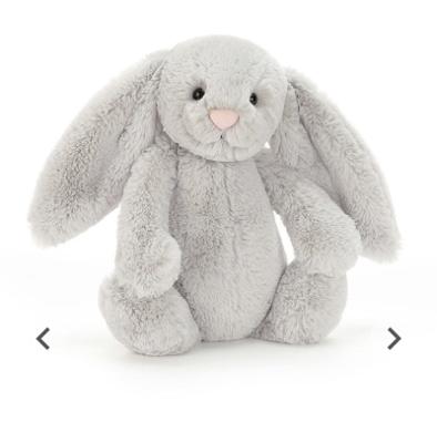 Bashful Silver Bunny or £20 Cash Alternative 