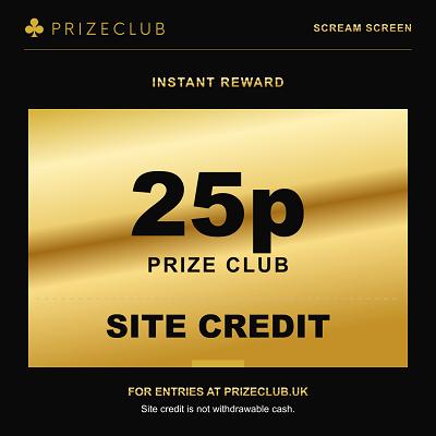 25p Prize Club site credit