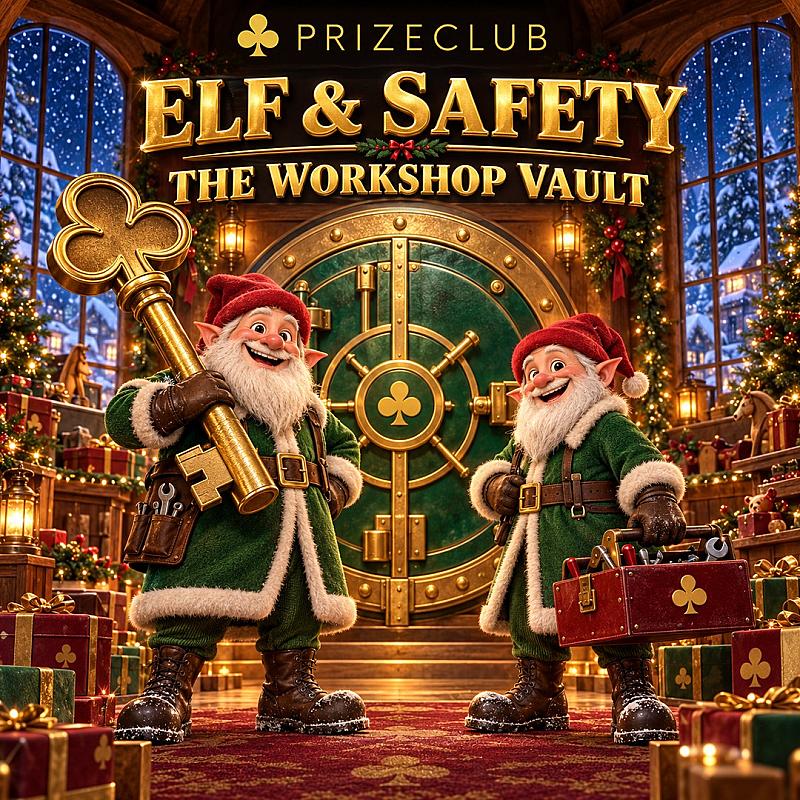 Elf & Safety: The Workshop Vault — £100 Cash + 50 Instant Gifts