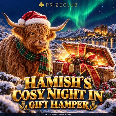 Hamish's Cosy Night In gift hampers