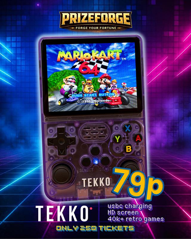 Win this Tekko One - Retro Games Console