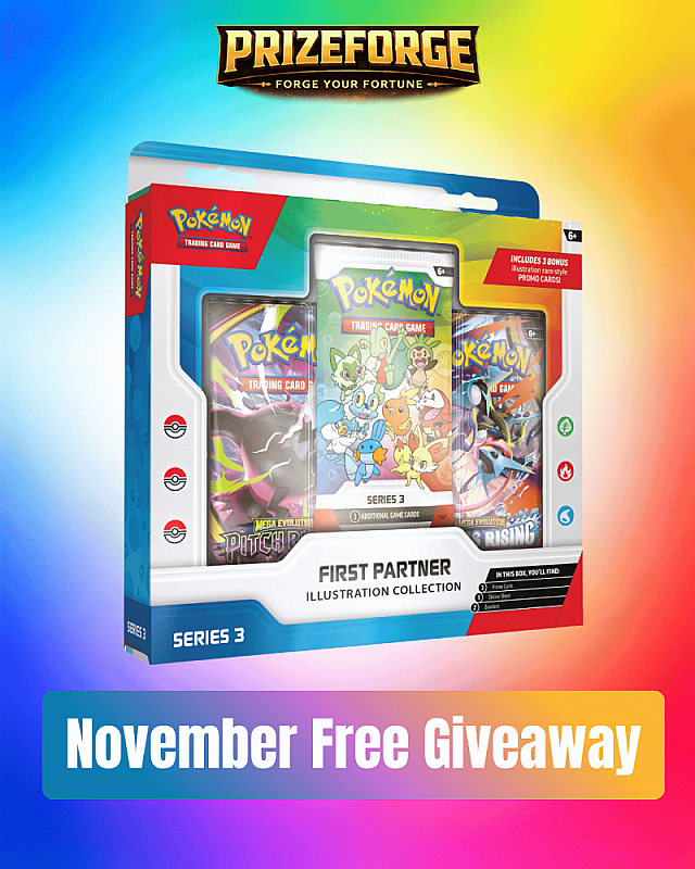 November Free Giveaway - Series 3 First Partners Collection