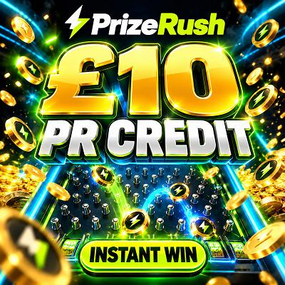 £10 PrizeRush Credit