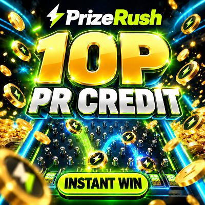 10p PrizeRush Credit
